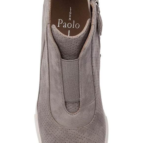 New Linea Paolo - Anna - Low Heel Designer Platform Wedge Sneaker Bootie - Picture 4 of 9